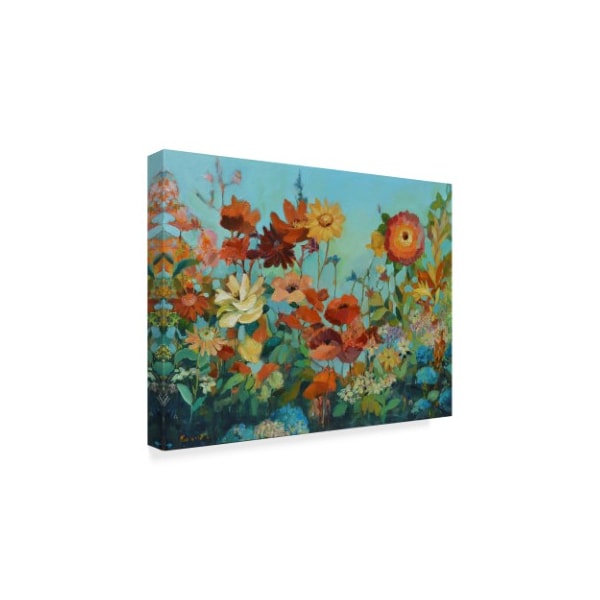 Marietta Cohen Art And Design 'Bright Garden Orange 2' Canvas Art,18x24